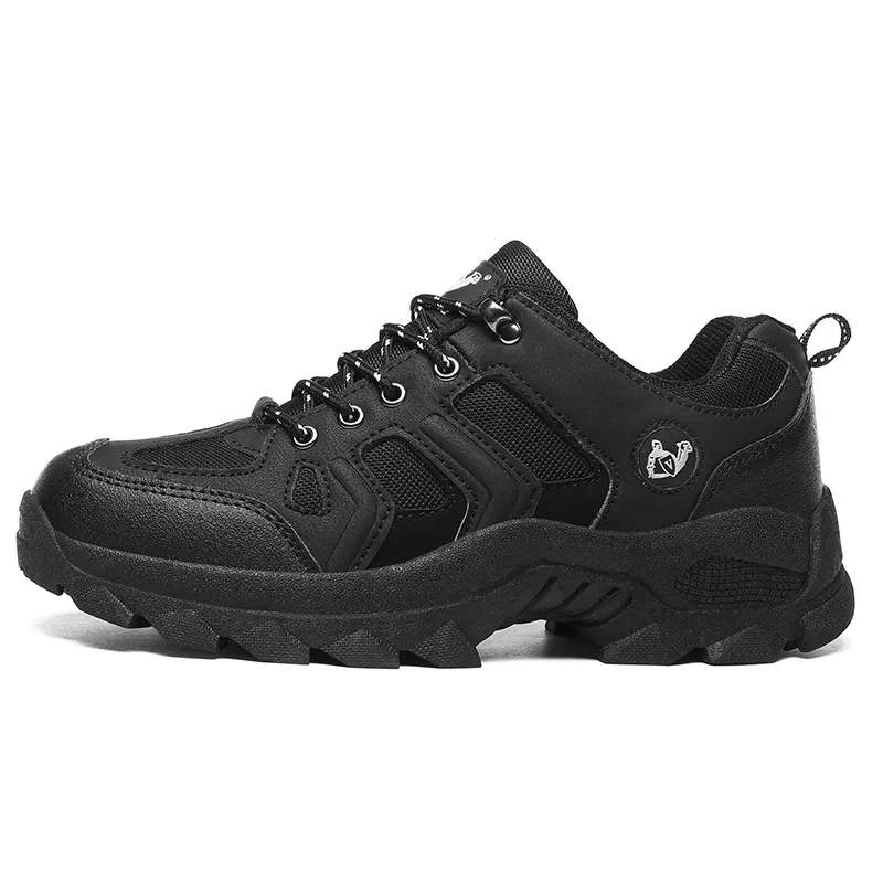 Outdoor Round-Toe Lace-Up Trekking Shoes For Men - SF0701