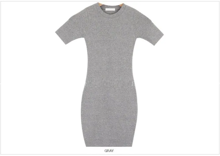 Summer Cotton Linen Casual Short Sleeve Vintage Solid Dress