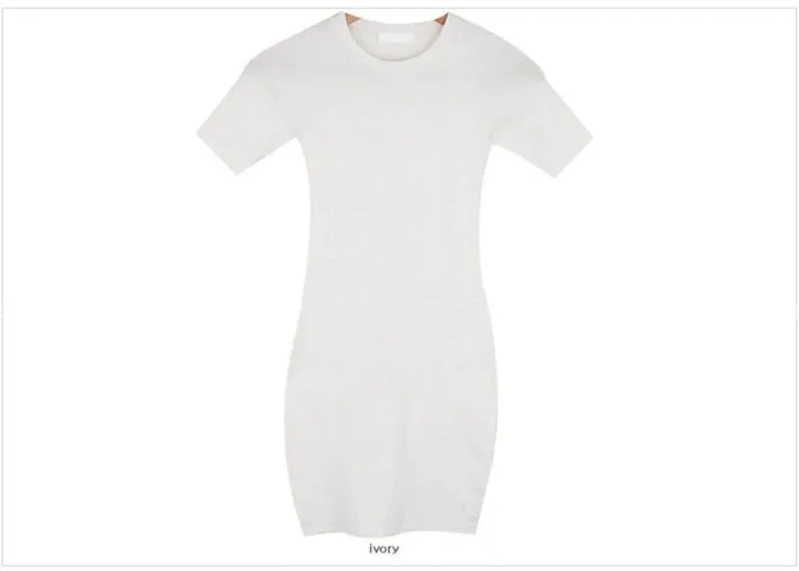Summer Cotton Linen Casual Short Sleeve Vintage Solid Dress