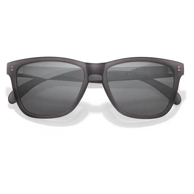 Sunski Headland Polarized Sunglasses - Grey Black