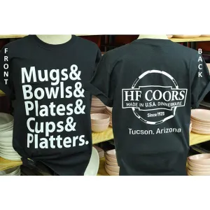 T-Shirt - Mugs & Bowls & Plates & Cups & Platters