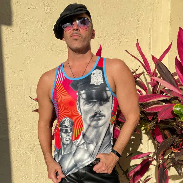 Tom of Finland PRIDE Mesh Tank Top