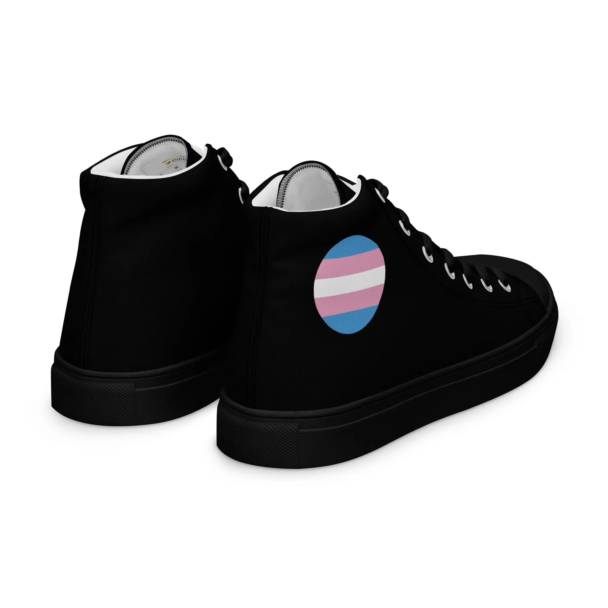Transgender Trans Women’s High Top Canvas Athletic Shoes