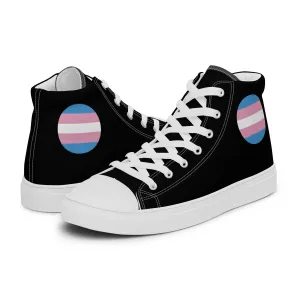Transgender Trans Women’s High Top Canvas Athletic Shoes