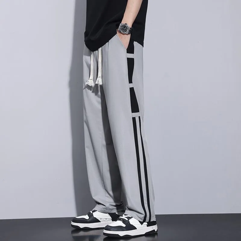 Trousers Casual Loose Fit Versatile Elasticity Pants