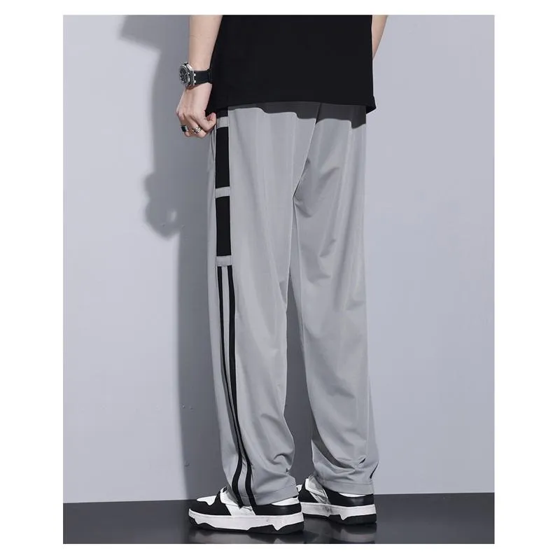 Trousers Casual Loose Fit Versatile Elasticity Pants