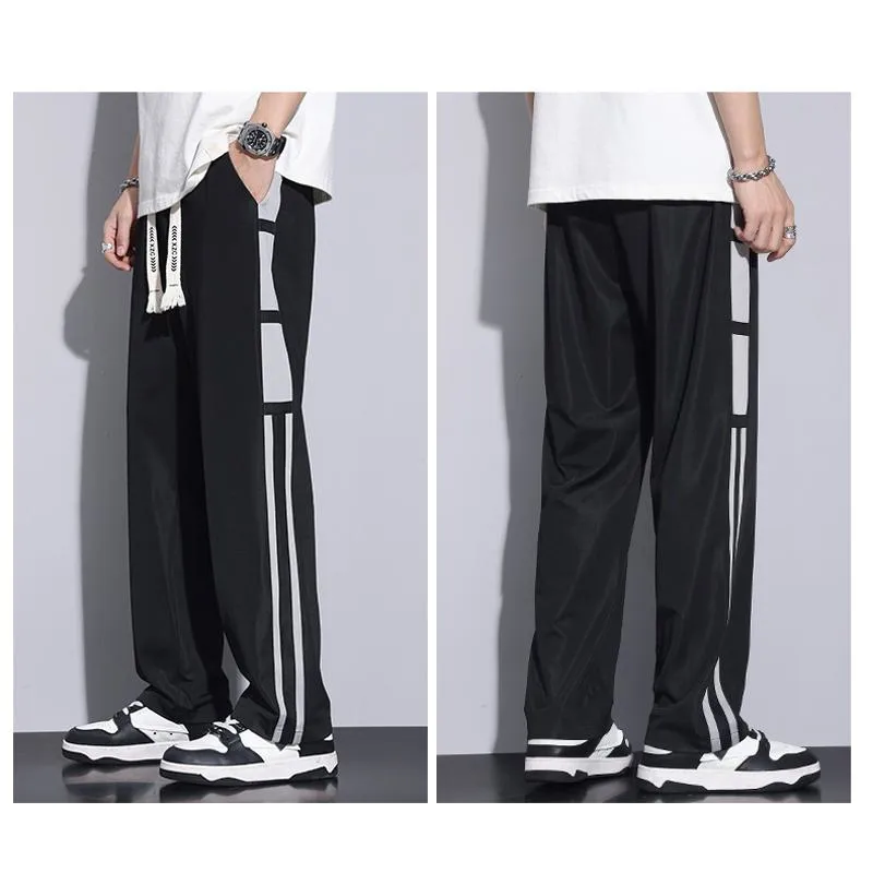 Trousers Casual Loose Fit Versatile Elasticity Pants