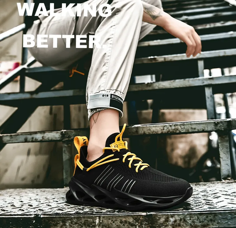 Unisex Mesh Breathable Running Shoes / Athletic Lace-up Shoes - SF0255