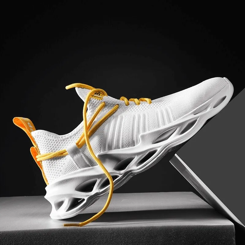 Unisex Mesh Breathable Running Shoes / Athletic Lace-up Shoes - SF0255