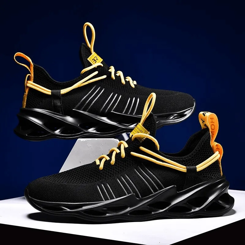 Unisex Mesh Breathable Running Shoes / Athletic Lace-up Shoes - SF0255