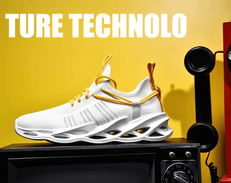 Unisex Mesh Breathable Running Shoes / Athletic Lace-up Shoes - SF0255