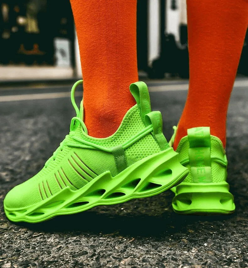 Unisex Mesh Breathable Running Shoes / Athletic Lace-up Shoes - SF0255