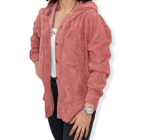 Velvet Jacket - Saumon