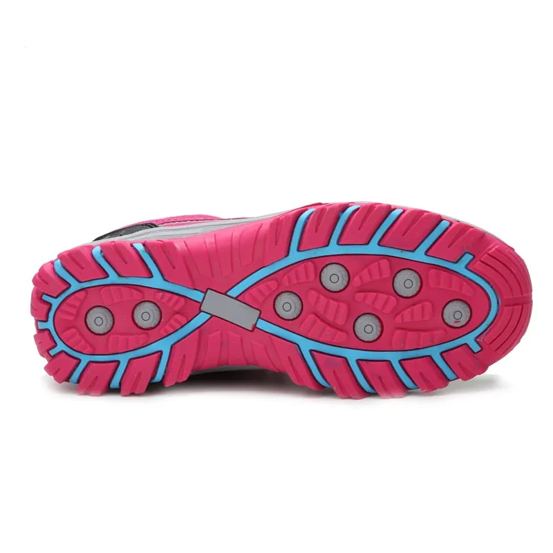 Women Fashion Spring Outdoor High Top Non-slip Hiking Shoes - WHS50162