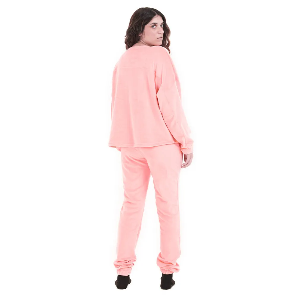 Women Winter Pajama Set Simon Sweatshirt   Pants