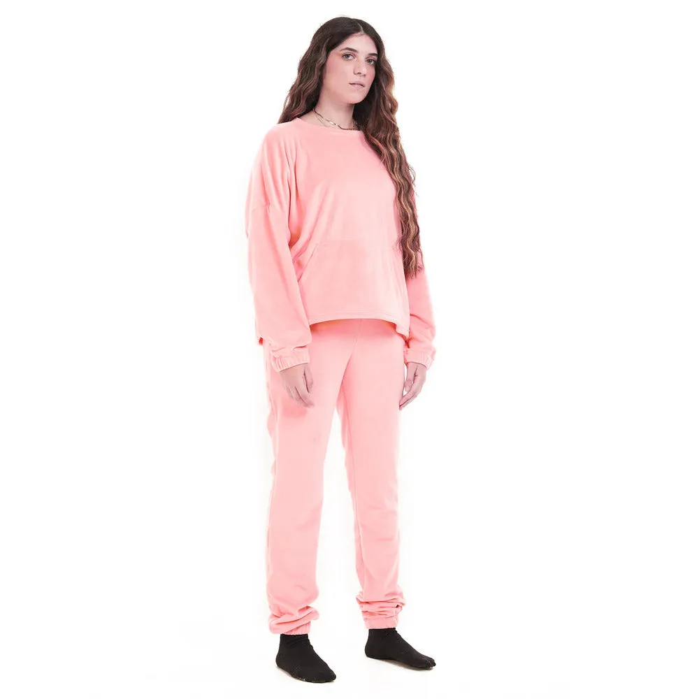 Women Winter Pajama Set Simon Sweatshirt   Pants