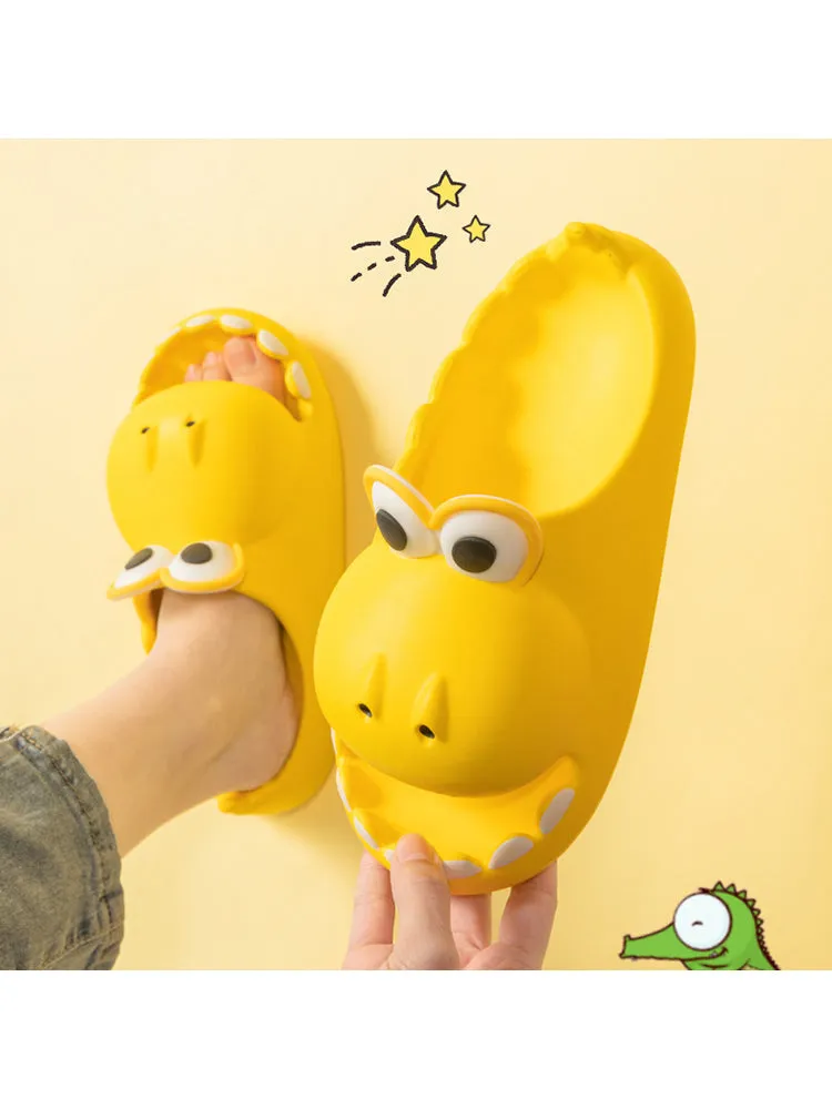 Women'S Crocodile Texture Toe Slides - Edgy And Unique Footwear
