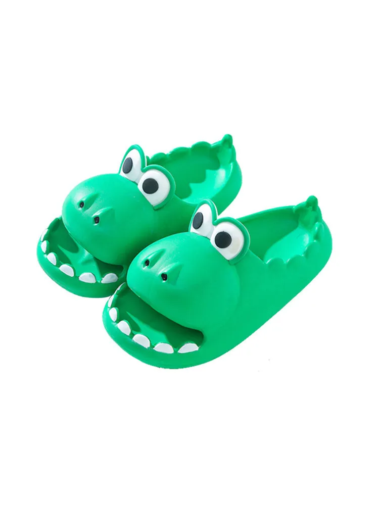 Women'S Crocodile Texture Toe Slides - Edgy And Unique Footwear