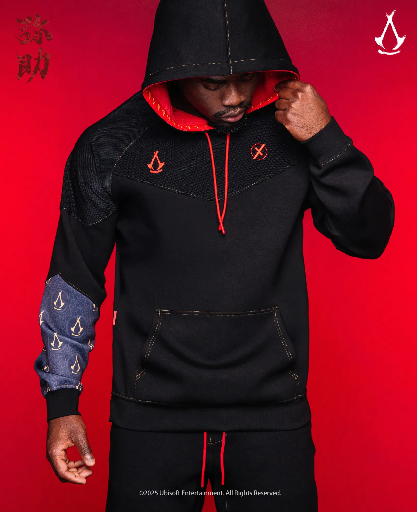 YASUKE Samurai Assassins Creed Shadows Performance LTD Pullover Hoodie 1 of 250