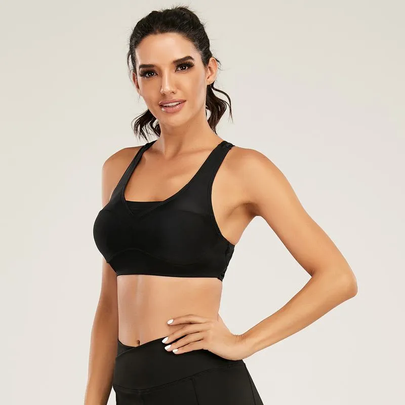 Yoga Broadband Tight-Fitting Slimming Sports Running Chest Pad Sports Bra