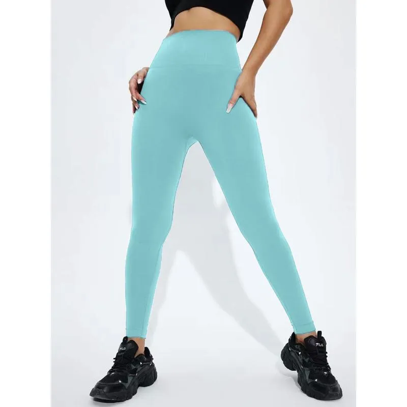 Yoga Elasticity Multi-Color Seamless Fitness Running Sports Leggings