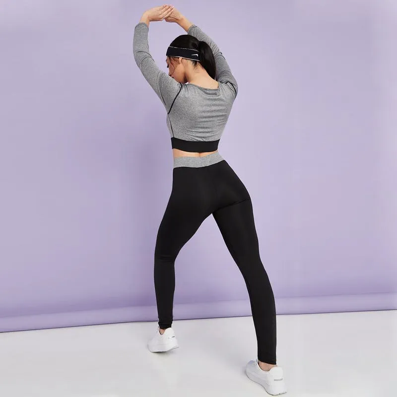 Yoga Quick-Drying Suit Fitness Zipper Running Hollowed-Out Sports Set