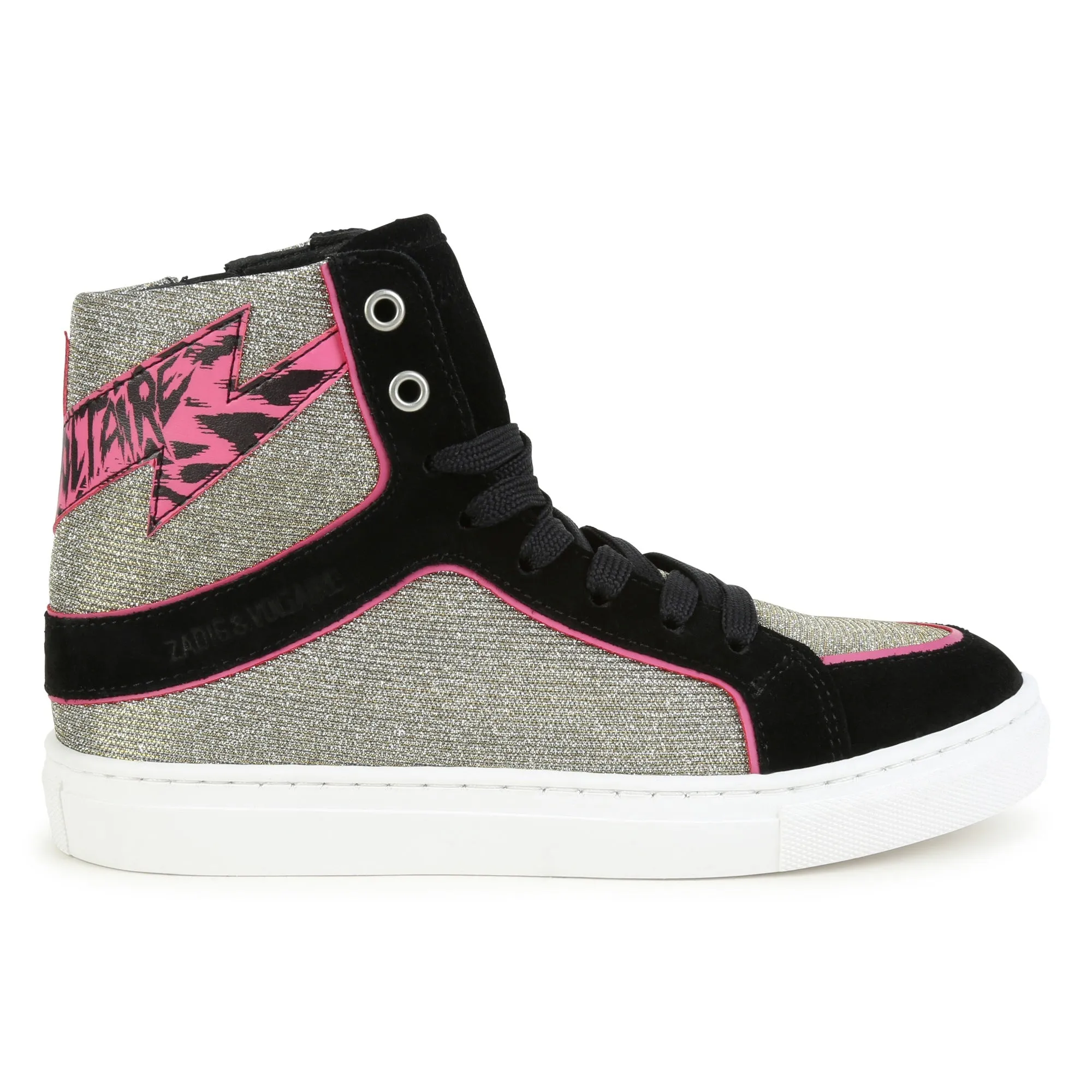 ZADIG & VOLTAIRE Iconic Flash High-Top Sneakers