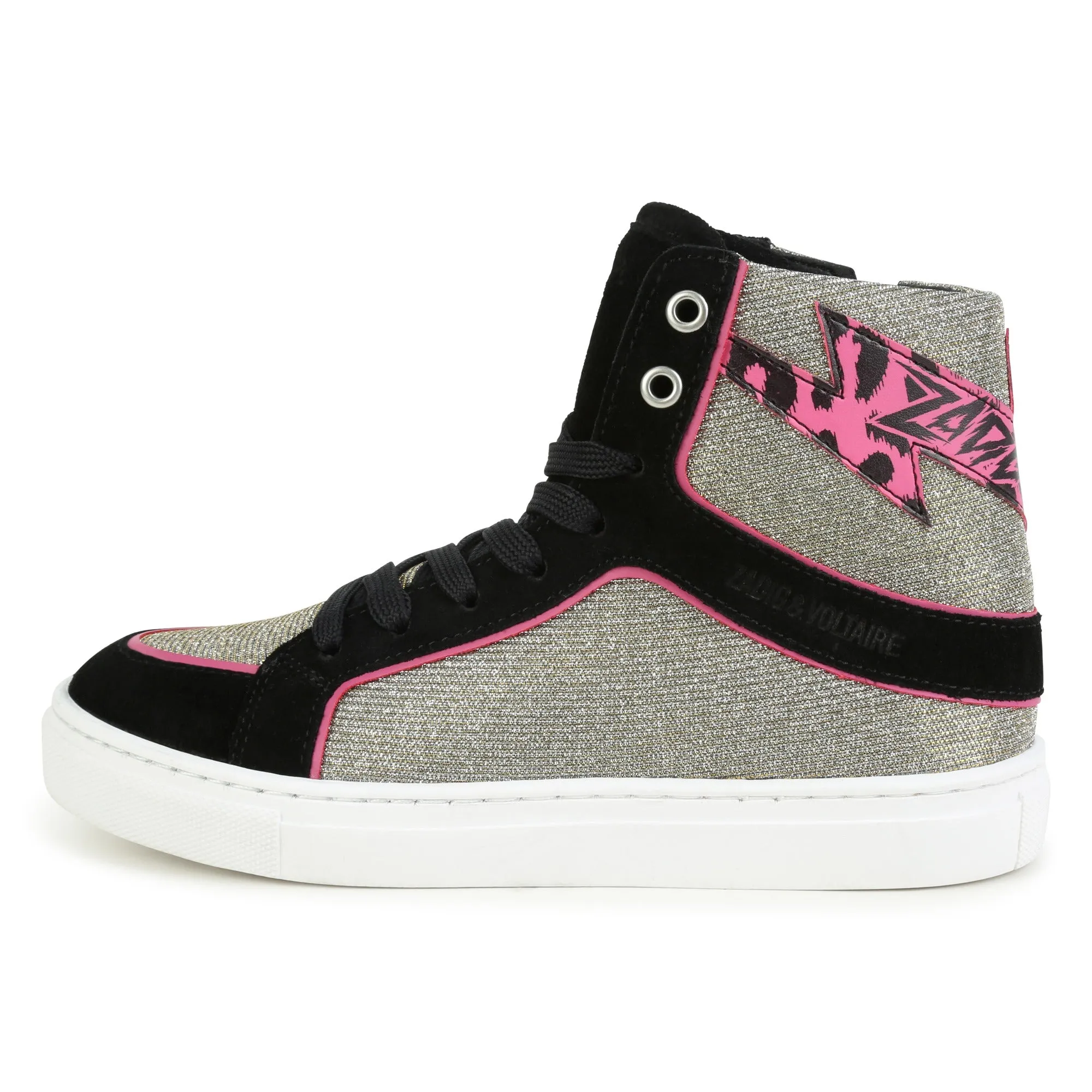 ZADIG & VOLTAIRE Iconic Flash High-Top Sneakers